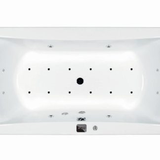 M-acryl Wellness Premium 24 fúvókás elektronikus hidromasszázs