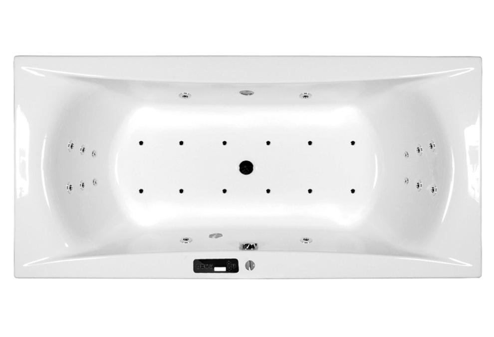 M-acryl Wellness Premium Plus 28 fúvókás elektronikus hidromasszázs
