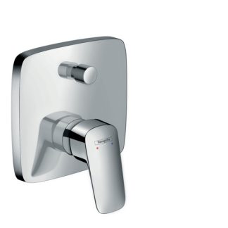 Hansgrohe Logis falsík alatti kádtöltő csaptelep színkészlet 71405000