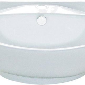 Sanotechnik B240 pultra építhető mosdó - síklapos