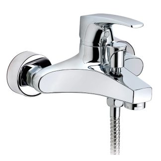 Mofém Flame kádtöltő csaptelep Ducal zuhanyszettel 401222800