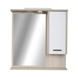 TMP ZX - SONOMA - Tükrös fürdőszobai szekrény LED világítással - 55 x 80 cm