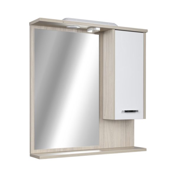 TMP ZX - SONOMA - Tükrös fürdőszobai szekrény LED világítással - 55 cm - 400129 - Image 2