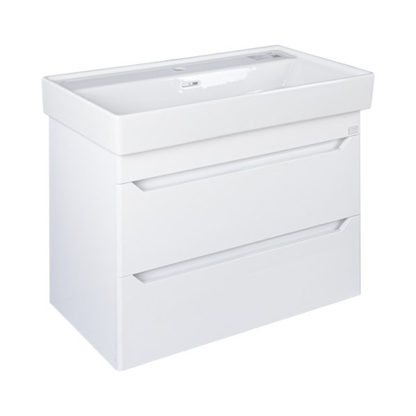 TMP SHARP fali fürdőszobabútor CeraStyle SHARP - 37100 mosdóval - 60 x 48 cm - 40018337100 - Image 2