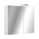 TMP SHARP Tükrös fürdőszobai szekrény LED világítással - 75 cm - Image 2
