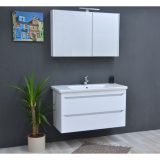 TMP SHARP Tükrös fürdőszobai szekrény LED világítással - 75 cm - Image 3