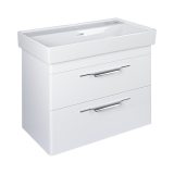 TMP LUX 80 fali fürdőszobabútor - CeraStyle SHARP - 37300 mosdóval - 80 x 48 cm - Image 2