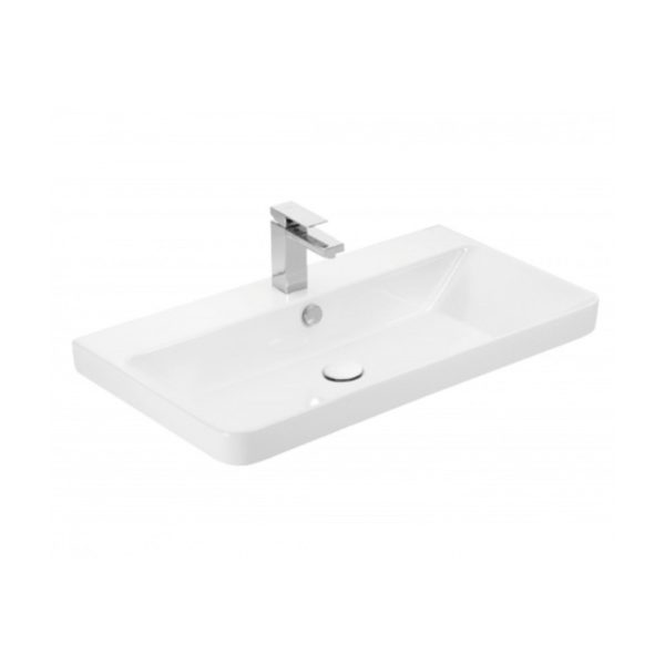 TMP LUX 80 fali fürdőszobabútor - Sanovit LUXURY - 11080 porcelán mosdóval - 80,5 x 46 cm - 400541 - Image 4