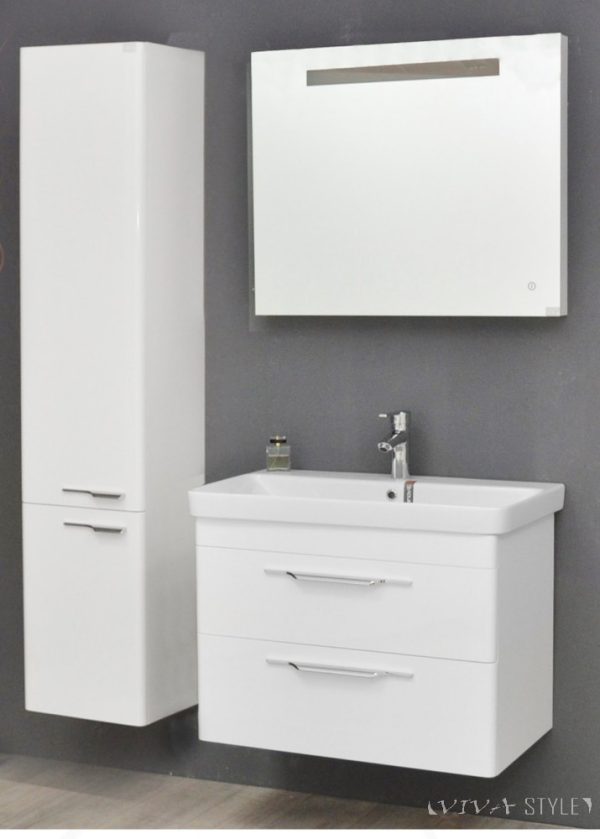 TMP LUX Touch fürdőszobai tükör - LED világítással - érintő kapcsolóval - 100 x 70 cm - 400737 - Image 2