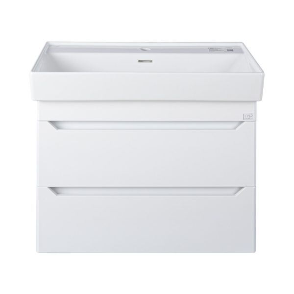 TMP SHARP fali fürdőszobabútor CeraStyle SHARP - 37600 - DUPLA csaplyukas mosdóval - 100 x 48 cm - 40086737600