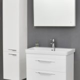 TMP LUX 60 fehér fali fürdőszobabútor - Sanovit LUXURY - 11060 porcelán mosdóval - 60,5 x 46 cm - 400871 - Image 3