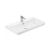 TMP LUX 60 fehér fali fürdőszobabútor - Sanovit LUXURY - 11060 porcelán mosdóval - 60,5 x 46 cm - 400871 - Image 4