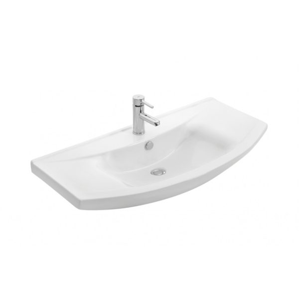 TMP ZX 95 - SONOMA - lábon álló fürdőszobabútor Sanovit ZENON - 6095 porcelán mosdóval - 97 x 51 cm - 400884 - Image 5