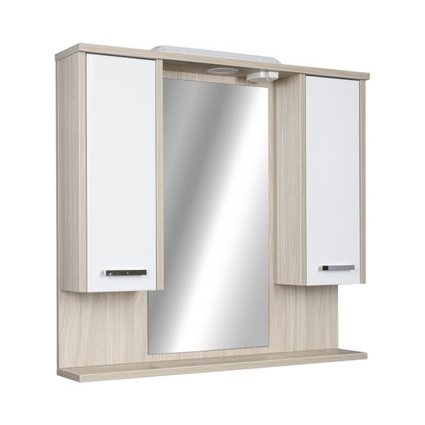 TMP ZX - SONOMA - Tükrös fürdőszobai szekrény LED világítással - 95 cm - 400885 - Image 2