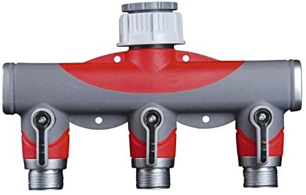 Spido 3 utú elosztó locsoló adapter elzáróval - 295211