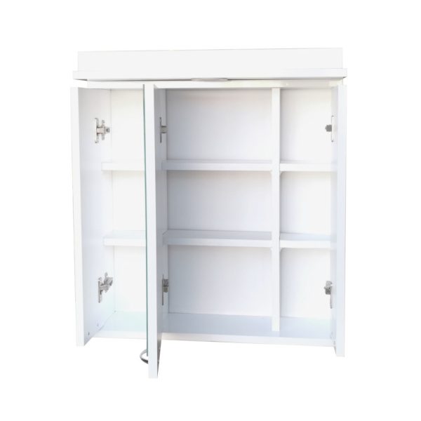 Viva STYLE Djani Tükrös fürdőszobai szekrény nagy - 61 x 69 cm - 4312 - Image 3