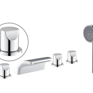 Wellis Retro kádperemre szerelhető kádtöltő csaptelep WK00117