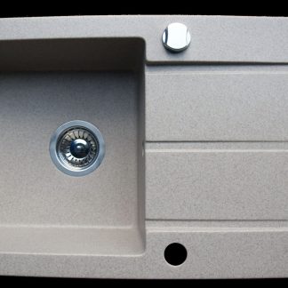 Marmorin Isao gránit mosogató 1 medence + csepptálca - homok színben 470 113 007