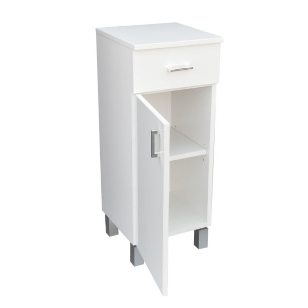 Viva STYLE fürdőszobai ÁLLÓSZEKRÉNY 85 alacsony POLCOS - 1 fiók - BALOS - 35 x 33 x 85 cm - 5-324PBAL - Image 3