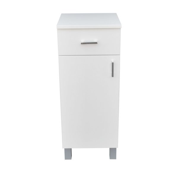 Viva STYLE fürdőszobai ÁLLÓSZEKRÉNY 85 alacsony POLCOS - 1 fiók - BALOS - 35 x 33 x 85 cm - 5-324PBAL - Image 4