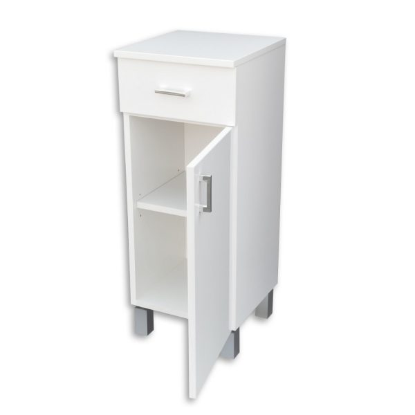 Viva STYLE fürdőszobai ÁLLÓSZEKRÉNY 85 alacsony POLCOS - 1 fiók - JOBBOS - 35 x 33 x 85 cm - 5-324P - Image 3