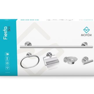 Mofém Fiesta 5 in 1 fürdőszobai kiegészítő szett 501-1081-00