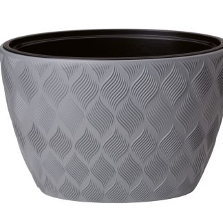 Flow 5115 polietilén kaspó 60 cm magas elipszis formában