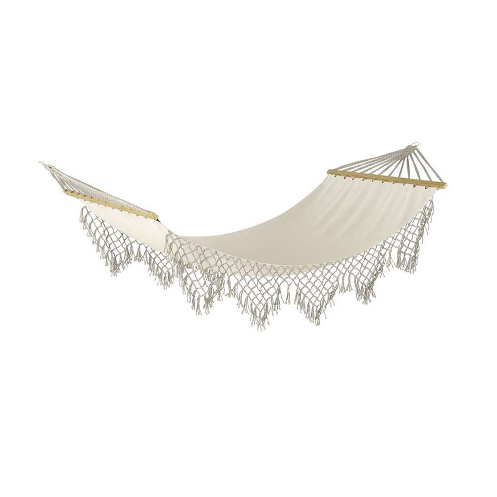 BOHO függőágy rúddal 200x100 cm - 5902659149299