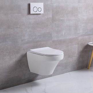 Niwell Jana fali wc csésze légrúgós tetővel - NWSZ-JAN5336