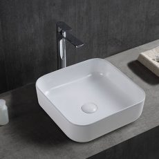 Niwell Noa 40 pultra építhető mosdó 40 x 40 x 14 cm - NWSZ-NOA4040