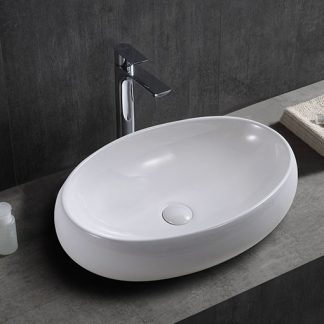 Niwell Sofia pultra építhető mosdó 60 x 40 x 15,5 cm - NWSZ-SOF6040