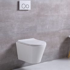 Niwell Valentina fali wc csésze légrúgós tetővel - NWSZ-VAL5236