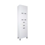Viva STYLE fürdőszobai ÁLLÓSZEKRÉNY 192 magas szennyestartós -50 x 35 x 192 cm - 6-530A - Image 2