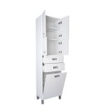 Viva STYLE fürdőszobai ÁLLÓSZEKRÉNY 192 magas szennyestartós -50 x 35 x 192 cm - 6-530A - Image 3