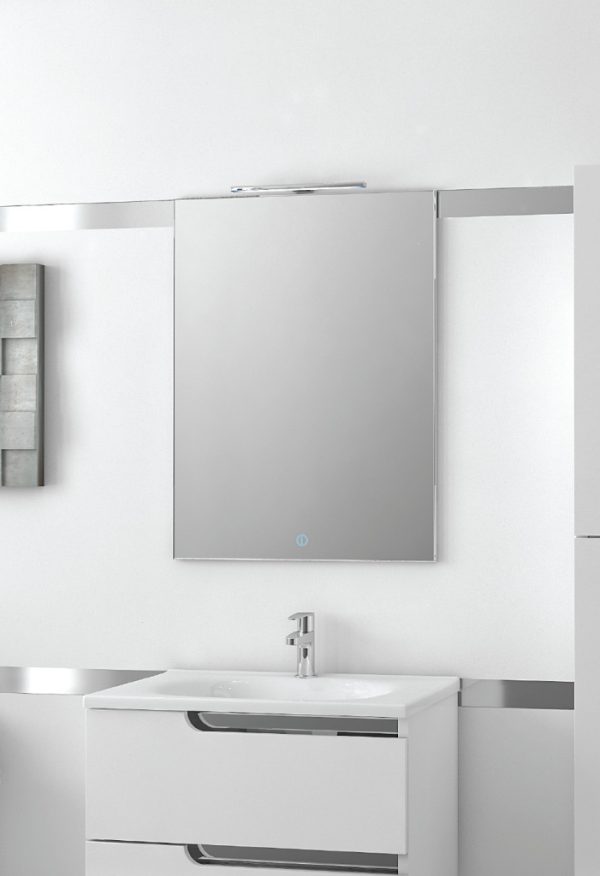 PIRAMIDA PERLA 60 G fürdőszobai tükör LED világítással - 60 x 80 x 4 cm - Image 2