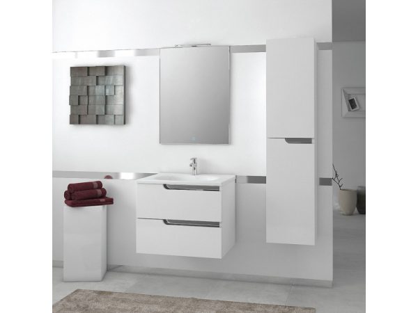 PIRAMIDA PERLA 60 G fürdőszobai tükör LED világítással - 60 x 80 x 4 cm - Image 3