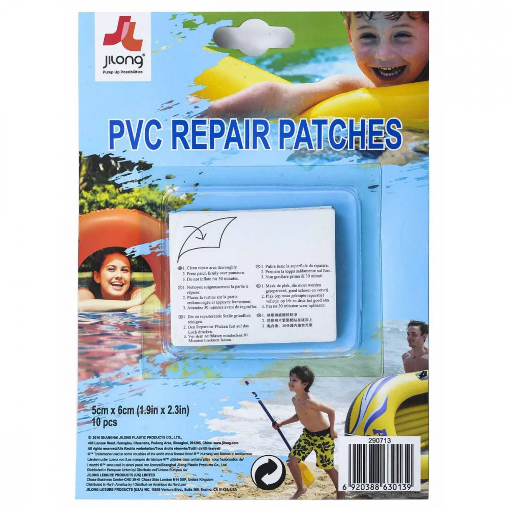 PVC matrac/medence javító folt 5 x 6 cm - 6920388630139