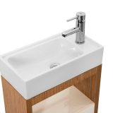 Sanovit MINI - PULTRA ültethető - Top Counter - porcelán mosdó -  - 50 x 25,5 cm - Image 2