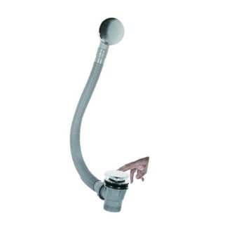 H2O Click-clack automata kádszifon le- és túlfolyó 60 cm