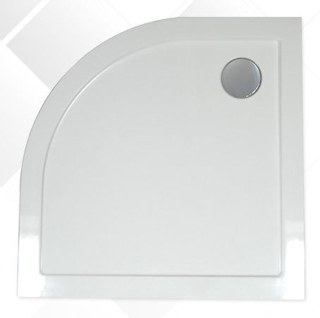 Wellis WC00407 lapos íves zuhanytálca 90 x 90 x 4 cm