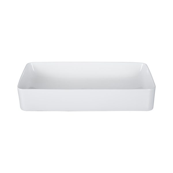 EROS SLIM 2 - PULTRA ültethető - Top Counter - porcelán mosdó - 61 x 35 x 11 cm - Image 2