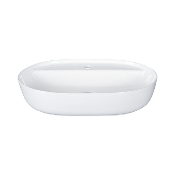 EROS ROCK 5 - PULTRA ültethető - Top Counter - porcelán mosdó - 60 x 40 cm - Image 2