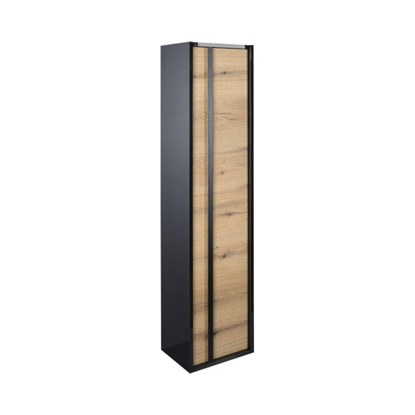 PIRAMIDA EURIDIKA OLIVA - FEKETE BETA fali függesztett fürdőszobai ÁLLÓSZEKRÉNY - 35 x 150 x 30 cm - Image 2