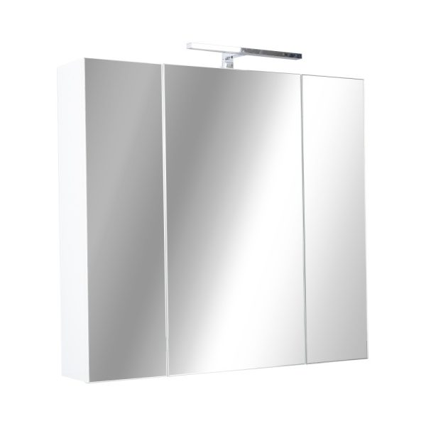 PIRAMIDA AKVA Tükrös fürdőszobai szekrény LED világítással - 75 x 69 x 15 cm - Image 2