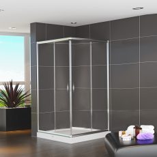 Vela Banyo TMP zuhanykabin - 90 SZÖGLETES - 5 mm víztiszta vízlepergető üveggel - 90 x 90 x 190 cm