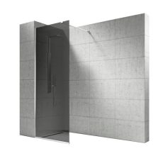 Vela Banyo WALK IN zuhanyfal - 8 mm vízlepergető FÜSTÜVEG - 110 x 200 cm