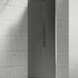 Vela Banyo WALK IN zuhanyfal - 8 mm vízlepergető FÜSTÜVEG - 110 x 200 cm - Image 2