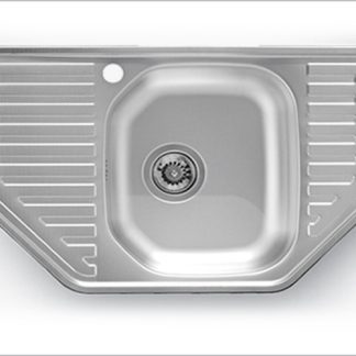 Artenova AEK 770 rozsdamentes sarok mosogató tálca 770 x 480 x 170 mm