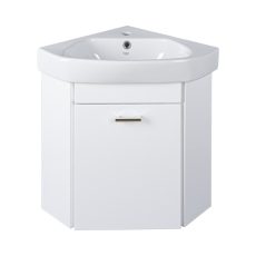 Viva STYLE Arda sarokszekrény CeraStyle Arda porcelán sarokmosdóval 46 x 46 cm - JOBBOS - ARB1900J