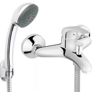 Ferro BASIC Kád-zuhany csaptelep - zuhanyszettel